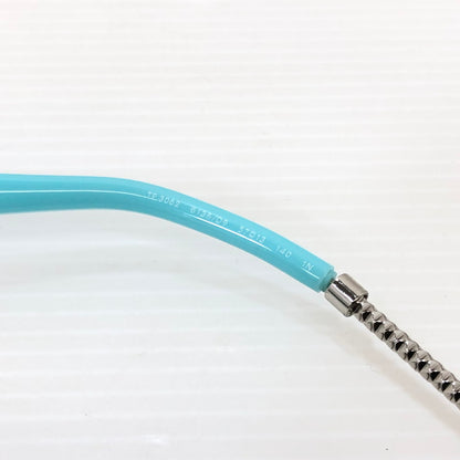 【中古品】【メンズ】 TIFFANY&Co. ティファニー ティアドロップ サングラス TF3062 アイウェア アクセサリー 203-251205-na-16-tag サイズ：57□13 140 カラー：シルバー/ブルー 万代Net店
