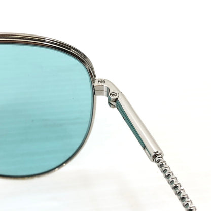 【中古品】【メンズ】 TIFFANY&Co. ティファニー ティアドロップ サングラス TF3062 アイウェア アクセサリー 203-251205-na-16-tag サイズ：57□13 140 カラー：シルバー/ブルー 万代Net店