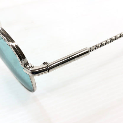 【中古品】【メンズ】 TIFFANY&Co. ティファニー ティアドロップ サングラス TF3062 アイウェア アクセサリー 203-251205-na-16-tag サイズ：57□13 140 カラー：シルバー/ブルー 万代Net店