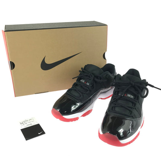 【中古美品】【メンズ】 NIKE ナイキ AIR JORDAN 11 RETRO LOW FV5104-006 エアジョーダン 11 レトロ ロー スニーカー 靴 160-251201-na-07-tag サイズ：28.5cm US 10.5 カラー：BLACK/VARSITY RED/WHITE 万代Net店