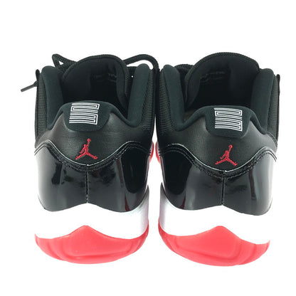 【中古美品】【メンズ】 NIKE ナイキ AIR JORDAN 11 RETRO LOW FV5104-006 エアジョーダン 11 レトロ ロー スニーカー 靴 160-251201-na-07-tag サイズ：28.5cm US 10.5 カラー：BLACK/VARSITY RED/WHITE 万代Net店