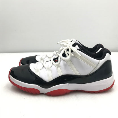 【中古品】【メンズ】 NIKE ナイキ AIR JORDAN 11 LOW GYM RED AV2187-160 エアジョーダン11 ロー スニーカー 靴 160-251205-rt-06-tag サイズ：29cm US11 カラー：WHITE/UNIVERSITY RED 万代Net店