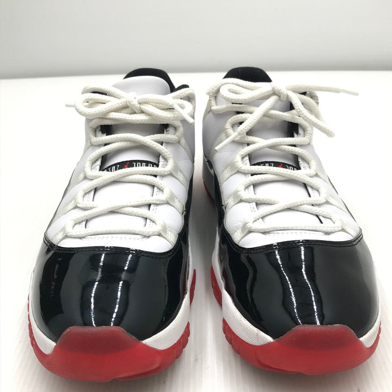 【中古品】【メンズ】 NIKE ナイキ AIR JORDAN 11 LOW GYM RED AV2187-160 エアジョーダン11 ロー スニーカー 靴 160-251205-rt-06-tag サイズ：29cm US11 カラー：WHITE/UNIVERSITY RED 万代Net店
