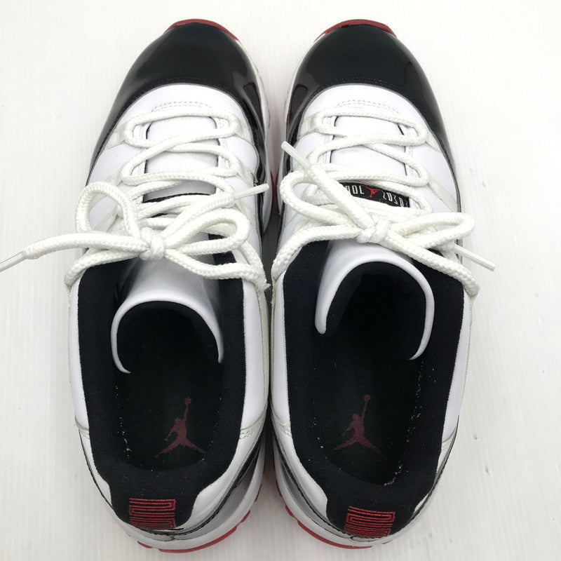 【中古品】【メンズ】 NIKE ナイキ AIR JORDAN 11 LOW GYM RED AV2187-160 エアジョーダン11 ロー スニーカー 靴 160-251205-rt-06-tag サイズ：29cm US11 カラー：WHITE/UNIVERSITY RED 万代Net店