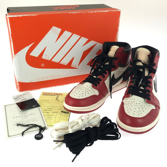【中古品】【メンズ】 NIKE ナイキ AIR JORDAN 1 HIGH OG DZ5485-612 エアジョーダン ハイ スニーカー 靴 160-251201-na-13-tag サイズ：28.5cm US 10.5 カラー：VARSITY RED/BLACK-SAIL-MUSLIN 万代Net店