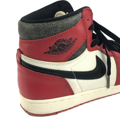 【中古品】【メンズ】 NIKE ナイキ AIR JORDAN 1 HIGH OG DZ5485-612 エアジョーダン ハイ スニーカー 靴 160-251201-na-13-tag サイズ：28.5cm US 10.5 カラー：VARSITY RED/BLACK-SAIL-MUSLIN 万代Net店