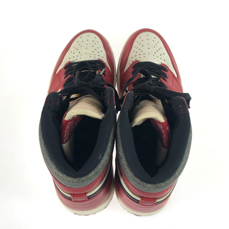 【中古品】【メンズ】 NIKE ナイキ AIR JORDAN 1 HIGH OG DZ5485-612 エアジョーダン ハイ スニーカー 靴 160-251201-na-13-tag サイズ：28.5cm US 10.5 カラー：VARSITY RED/BLACK-SAIL-MUSLIN 万代Net店