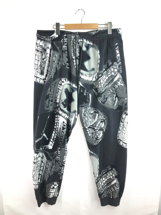 【中古品】【メンズ】 NIKE ナイキ JORDAN BRAND M J MVP AOP FLC PANT OFF NOIR HF9301-045 ジョーダンブランド フリース パンツ オフノワール ボトムス 159-251206-rt-10-tag サイズ：XL カラー：ブラック 万代Net店
