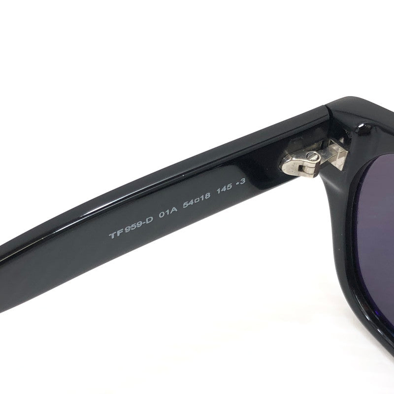 【中古品】【メンズ】 TOM FORD トムフォード SUNGLASSES TF959-D サングラス サングラス アイウェア アクセサリー 203-251205-na-17-tag サイズ：57□18 145 カラー：ブラック 万代Net店