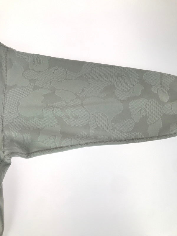 【中古品】【メンズ】 A BATHING APE アベイシングエイプ CAMO JACQUARD ZIP HOODIE 001ZPL301302M カモフラ ジャガード ジップ フーディー パーカー トップス 142-251130-rt-16-tag サイズ：XL カラー：グレー 万代Net店