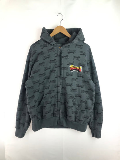【中古品】【メンズ】 BAD ASS LOGO HOODIE 02253CF01 バッド アス ロゴ フーディー パーカー トップス 140-251130-rt-17-tag サイズ：L カラー：ブラック 万代Net店