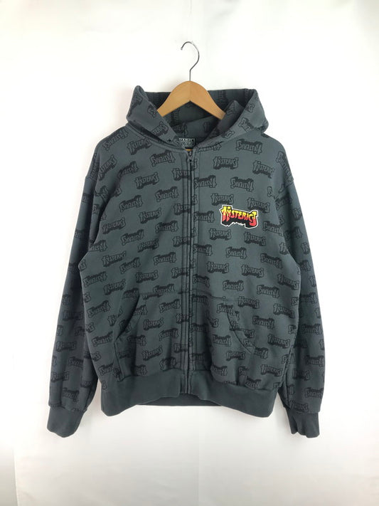 【中古品】【メンズ】 HYSTERIC GLAMOUR ヒステリックグラマー BAD ASS LOGO HOODIE 02253CF01 バッド アス ロゴ フーディー パーカー トップス 140-251130-rt-17-tag サイズ：L カラー：ブラック 万代Net店