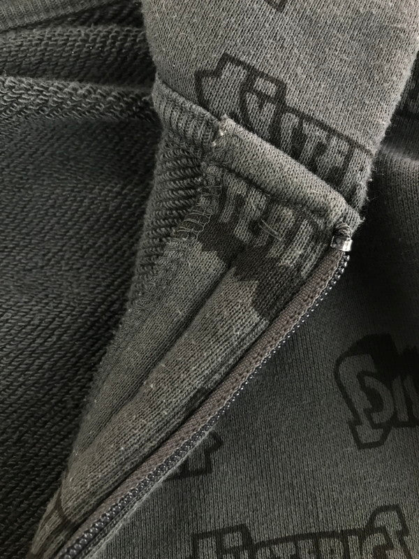 【中古品】【メンズ】 BAD ASS LOGO HOODIE 02253CF01 バッド アス ロゴ フーディー パーカー トップス 140-251130-rt-17-tag サイズ：L カラー：ブラック 万代Net店