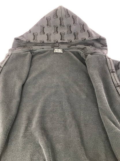 【中古品】【メンズ】 BAD ASS LOGO HOODIE 02253CF01 バッド アス ロゴ フーディー パーカー トップス 140-251130-rt-17-tag サイズ：L カラー：ブラック 万代Net店