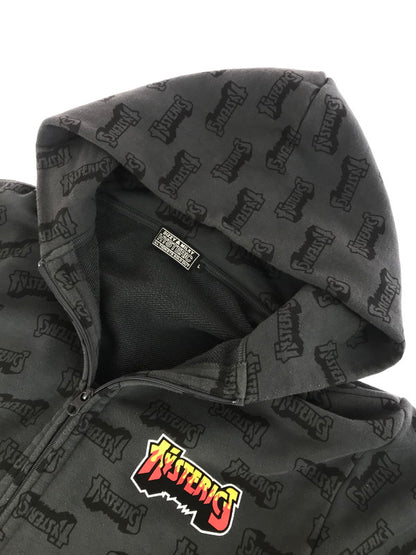 【中古品】【メンズ】 BAD ASS LOGO HOODIE 02253CF01 バッド アス ロゴ フーディー パーカー トップス 140-251130-rt-17-tag サイズ：L カラー：ブラック 万代Net店