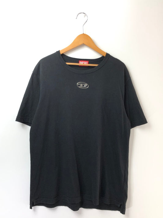 【中古品】【メンズ】 DIESEL ディーゼル T-ADJUST-OD A17880 ワンポイント ロゴ ショートスリーブTシャツ トップス 141-260627-rt-01-tagh サイズ：XL カラー：ブラック 万代Net店