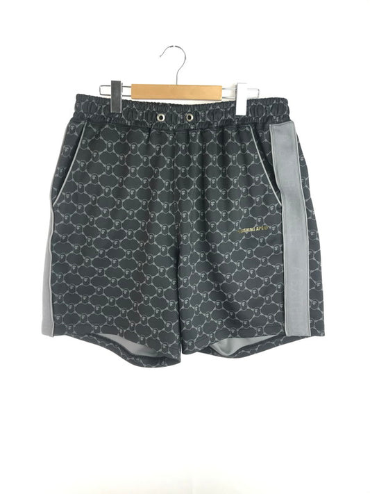 【中古品】【メンズ】 A BATHING APE アベイシングエイプ COLLEGE MONGRAM SHORT 001SPL301320M カレッジ モノグラム ショートパンツ ボトムス 153-251130-rt-20-tag サイズ：XL カラー：ブラック 万代Net店