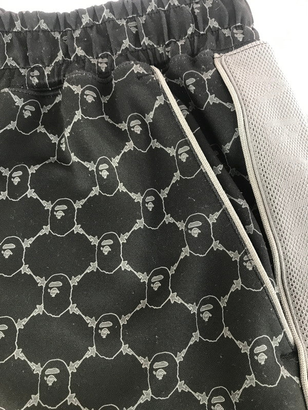 【中古品】【メンズ】 A BATHING APE アベイシングエイプ COLLEGE MONGRAM SHORT 001SPL301320M カレッジ モノグラム ショートパンツ ボトムス 153-251130-rt-20-tag サイズ：XL カラー：ブラック 万代Net店