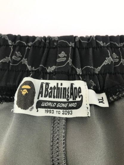 【中古品】【メンズ】 A BATHING APE アベイシングエイプ COLLEGE MONGRAM SHORT 001SPL301320M カレッジ モノグラム ショートパンツ ボトムス 153-251130-rt-20-tag サイズ：XL カラー：ブラック 万代Net店