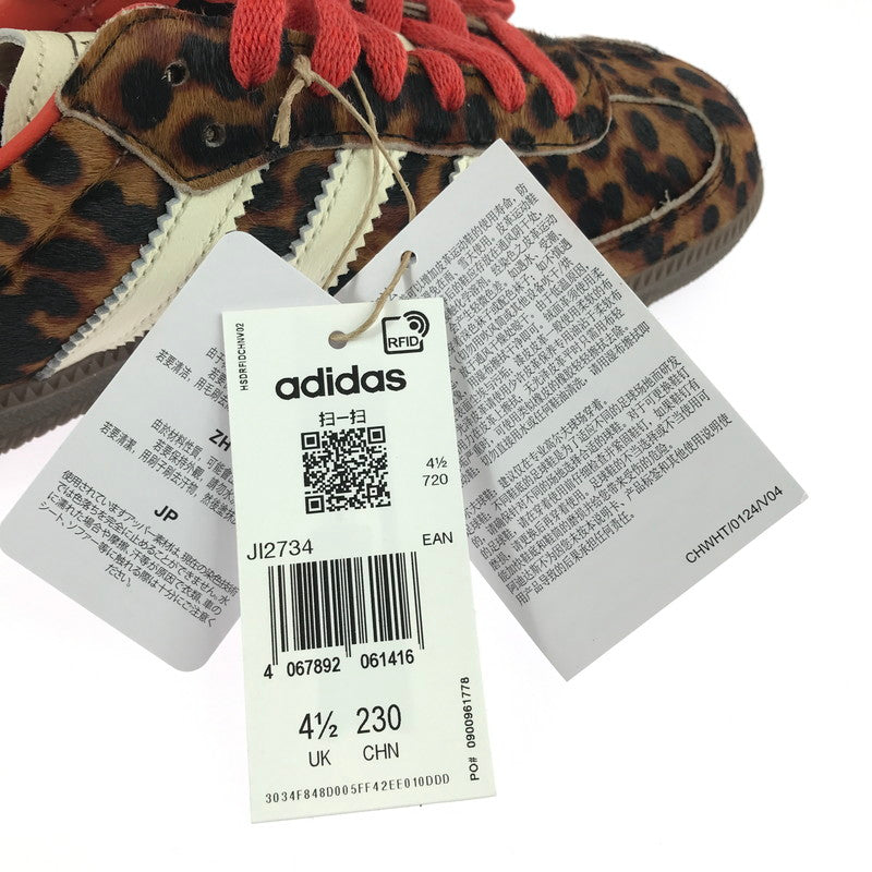 【中古美品】【レディース】 adidas アディダス SAMBA OG W LEOPARD PRELOVED RED JI2734 サンバ オージー スニーカー 靴 166-251205-rt-09-tag サイズ：23cm US6 カラー：マルチカラー 万代Net店