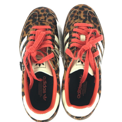 【中古美品】【レディース】 adidas アディダス SAMBA OG W LEOPARD PRELOVED RED JI2734 サンバ オージー スニーカー 靴 166-251205-rt-09-tag サイズ：23cm US6 カラー：マルチカラー 万代Net店