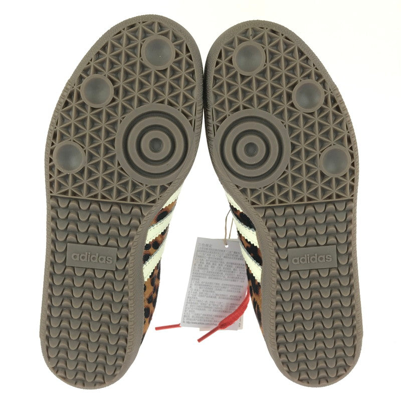 【中古美品】【レディース】 adidas アディダス SAMBA OG W LEOPARD PRELOVED RED JI2734 サンバ オージー スニーカー 靴 166-251205-rt-09-tag サイズ：23cm US6 カラー：マルチカラー 万代Net店