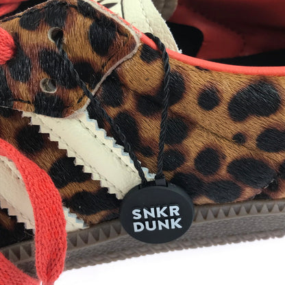 【中古美品】【レディース】 adidas アディダス SAMBA OG W LEOPARD PRELOVED RED JI2734 サンバ オージー スニーカー 靴 166-251205-rt-09-tag サイズ：23cm US6 カラー：マルチカラー 万代Net店