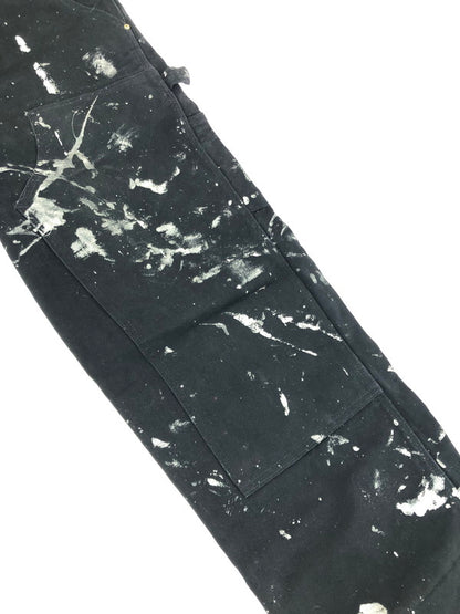 【中古品】【メンズ】 00’S PAINT DOUBLE KNEE DUCK OVERALLS R19 BLK 00年代 ペイント ダブル ニー ダック オーバーオール 157-251202-na-02-tag サイズ：32×30 カラー：ブラック 万代Net店
