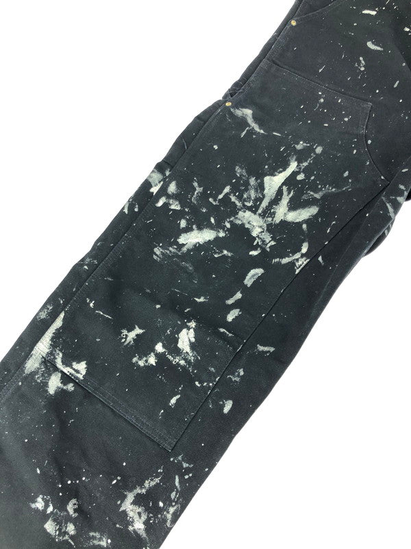 【中古品】【メンズ】 00’S PAINT DOUBLE KNEE DUCK OVERALLS R19 BLK 00年代 ペイント ダブル ニー ダック オーバーオール 157-251202-na-02-tag サイズ：32×30 カラー：ブラック 万代Net店