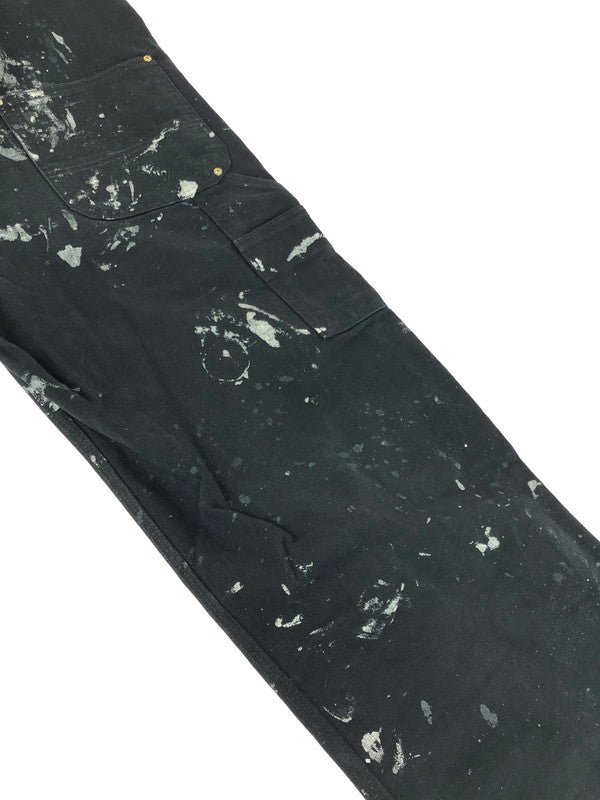 【中古品】【メンズ】 00’S PAINT DOUBLE KNEE DUCK OVERALLS R19 BLK 00年代 ペイント ダブル ニー ダック オーバーオール 157-251202-na-02-tag サイズ：32×30 カラー：ブラック 万代Net店