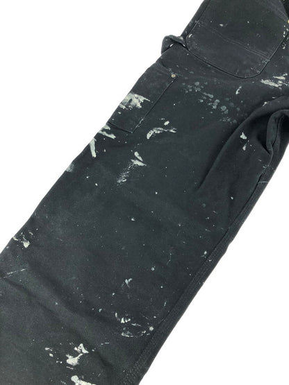 【中古品】【メンズ】 00’S PAINT DOUBLE KNEE DUCK OVERALLS R19 BLK 00年代 ペイント ダブル ニー ダック オーバーオール 157-251202-na-02-tag サイズ：32×30 カラー：ブラック 万代Net店