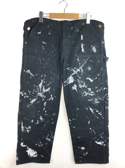 【中古品】【メンズ】 00’S PAINT DOUBLE KNEE DUCK OVERALLS R19 BLK 00年代 ペイント ダブル ニー ダック オーバーオール 157-251202-na-02-tag サイズ：32×30 カラー：ブラック 万代Net店