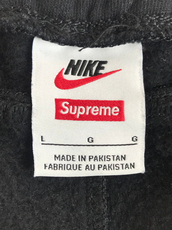 【中古品】【メンズ】 Supreme シュプリーム × NIKE ナイキ コラボ 25SS SWEATPANT BLACK HF9630-010 スウェットパンツ ボトムス 149-251210-rt-16-tag サイズ：L カラー：ブラック 万代Net店