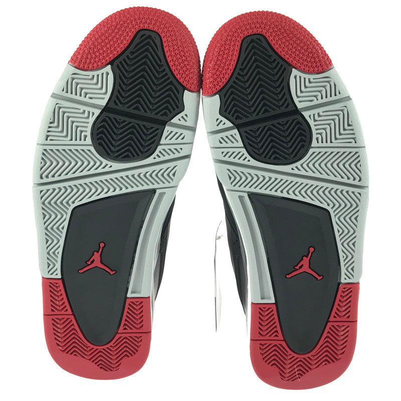 【中古品】【メンズ】 NIKE ナイキ AIR JORDAN 4 RM FQ7939-061 エアジョーダン 4 RM スニーカー 靴 160-251201-na-08-tag サイズ：28cm US 10 カラー：BLACK/VARSITY RED/WOLF GREY/WHITE 万代Net店