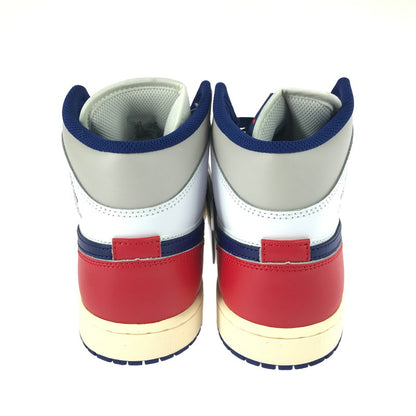 【中古美品】【メンズ】 NIKE ナイキ AIR JORDAN 1 MID RARE AIR DQ8426-102 エアジョーダン 1 ミッド レア エアー スニーカー 靴 160-251201-na-01-tag サイズ：28cm US 10 カラー：WHITE/UNIVERSITY RED/NEUTRAL GREY/DEEP ROYAL BLUE 万代Net店