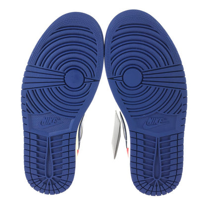 【中古美品】【メンズ】 NIKE ナイキ AIR JORDAN 1 MID RARE AIR DQ8426-102 エアジョーダン 1 ミッド レア エアー スニーカー 靴 160-251201-na-01-tag サイズ：28cm US 10 カラー：WHITE/UNIVERSITY RED/NEUTRAL GREY/DEEP ROYAL BLUE 万代Net店