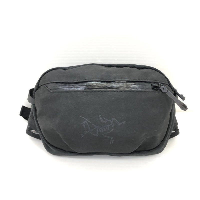 【中古品】【メンズ】 ARC'TERYX アークテリクス ARRO WAIST PACK X000008017 アロー ウエスト パック バッグ カバン 188-251205-na-19-tag カラー：ブラック 万代Net店
