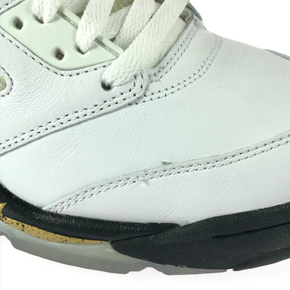 【中古品】【メンズ】 NIKE ナイキ AIR JORDAN 5 RETRO 136027-133 エアジョーダン 5 レトロ スニーカー 靴 160-251201-na-05-tag サイズ：29cm US 11 カラー：WHITE/BLACK-METALLIC GOLD COIN 万代Net店
