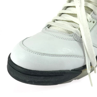 【中古品】【メンズ】 NIKE ナイキ AIR JORDAN 5 RETRO 136027-133 エアジョーダン 5 レトロ スニーカー 靴 160-251201-na-05-tag サイズ：29cm US 11 カラー：WHITE/BLACK-METALLIC GOLD COIN 万代Net店