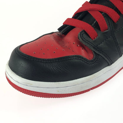 【中古品】【メンズ】 NIKE ナイキ AIR JORDAN 1 HI FLYEASE CQ3835-060 エアジョーダン 1 ハイ フライイーズ スニーカー 靴 160-251201-na-11-tag サイズ：27cm US 9 カラー：BLACK/WHITE/FIRE RED 万代Net店