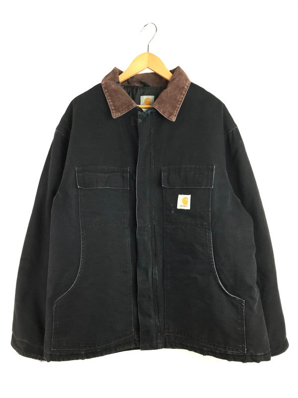 【現状渡し品】【メンズ】 Carhartt カーハート 00's QUILTING LINER TRADITIONAL JACKET C03 BLK 2000年代 キルティング ライナー トラディショナル ジャケット 146-251203-rt-09-tag サイズ：48 カラー：ブラック 万代Net店