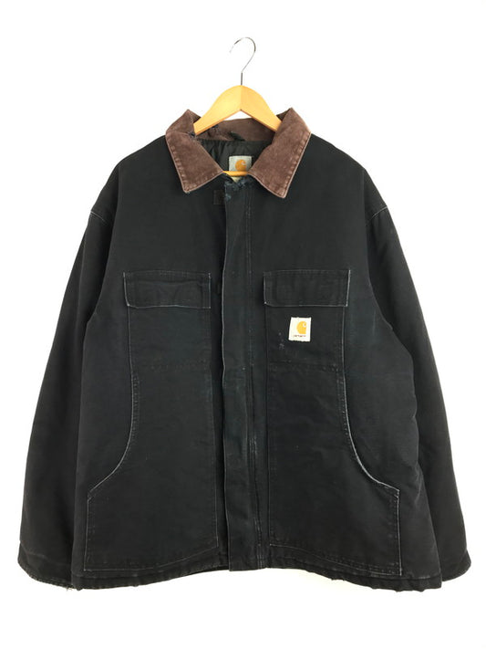 【現状渡し品】【メンズ】 Carhartt カーハート 00's QUILTING LINER TRADITIONAL JACKET C03 BLK 2000年代 キルティング ライナー トラディショナル ジャケット 146-251203-rt-09-tag サイズ：48 カラー：ブラック 万代Net店