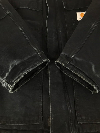【現状渡し品】【メンズ】 Carhartt カーハート 00's QUILTING LINER TRADITIONAL JACKET C03 BLK 2000年代 キルティング ライナー トラディショナル ジャケット 146-251203-rt-09-tag サイズ：48 カラー：ブラック 万代Net店