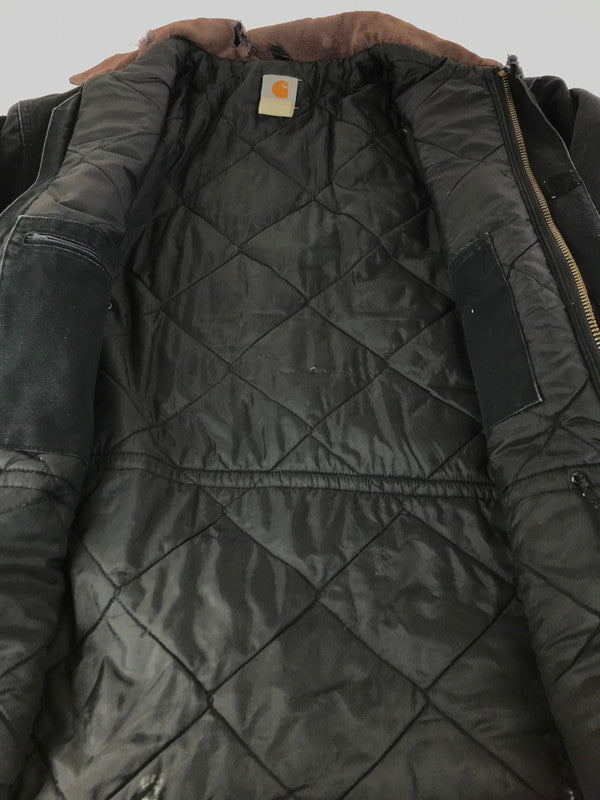 【現状渡し品】【メンズ】 Carhartt カーハート 00's QUILTING LINER TRADITIONAL JACKET C03 BLK 2000年代 キルティング ライナー トラディショナル ジャケット 146-251203-rt-09-tag サイズ：48 カラー：ブラック 万代Net店