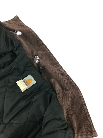【現状渡し品】【メンズ】 Carhartt カーハート 00's QUILTING LINER TRADITIONAL JACKET C03 BLK 2000年代 キルティング ライナー トラディショナル ジャケット 146-251203-rt-09-tag サイズ：48 カラー：ブラック 万代Net店