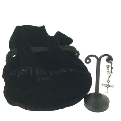 【中古品】【メンズ】 Justin Davis ジャスティンデイビス SV925 CONSTANTINE CROSS PIERCE JUSTIN DAVIS SEJ826 コンスタンティン クロス ピアス 片耳用 アクセサリー 192-251205-na-03-tag カラー：シルバー 万代Net店