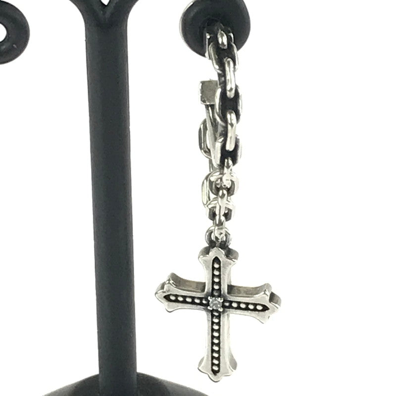 【中古品】【メンズ】 Justin Davis ジャスティンデイビス SV925 CONSTANTINE CROSS PIERCE JUSTIN DAVIS SEJ826 コンスタンティン クロス ピアス 片耳用 アクセサリー 192-251205-na-03-tag カラー：シルバー 万代Net店