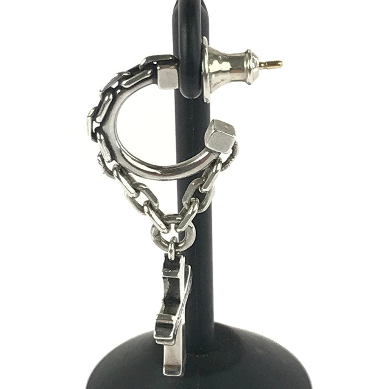 【中古品】【メンズ】 Justin Davis ジャスティンデイビス SV925 CONSTANTINE CROSS PIERCE JUSTIN DAVIS SEJ826 コンスタンティン クロス ピアス 片耳用 アクセサリー 192-251205-na-03-tag カラー：シルバー 万代Net店