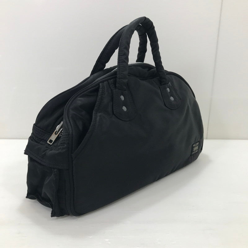 【中古品】【メンズ】 PORTER ポーター TANKER MINI BOSTON BAG タンカー ミニボストンバッグ 吉田カバン 188-251205-rt-19-tag カラー：ブラック 万代Net店