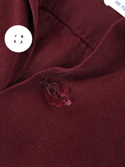 【中古品】【メンズ】 PURITAN ピューリタン 50’s CESARE BATTISTI M.B.A. OPEN COLLAR L/S SHIRT オープンカラー ロングスリーブ シャツ 開襟シャツ トップス 146-251203-rt-15-tag サイズ：M カラー：バーガンディー 万代Net店